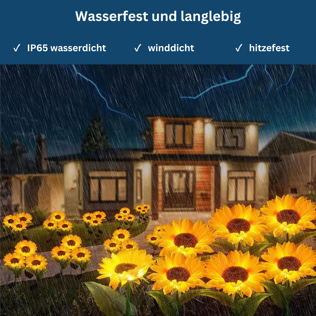 Garden Flower Lights with LED – Solar Powered Decorative Illumination