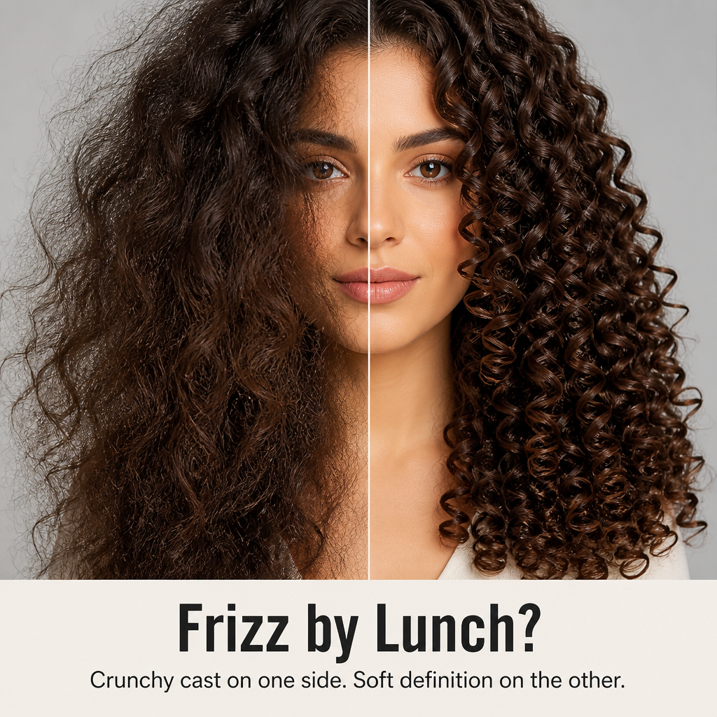 LuxeCurl™ — Define Soft, Bouncy Curls Without the Crunch, Frizz, or Heat