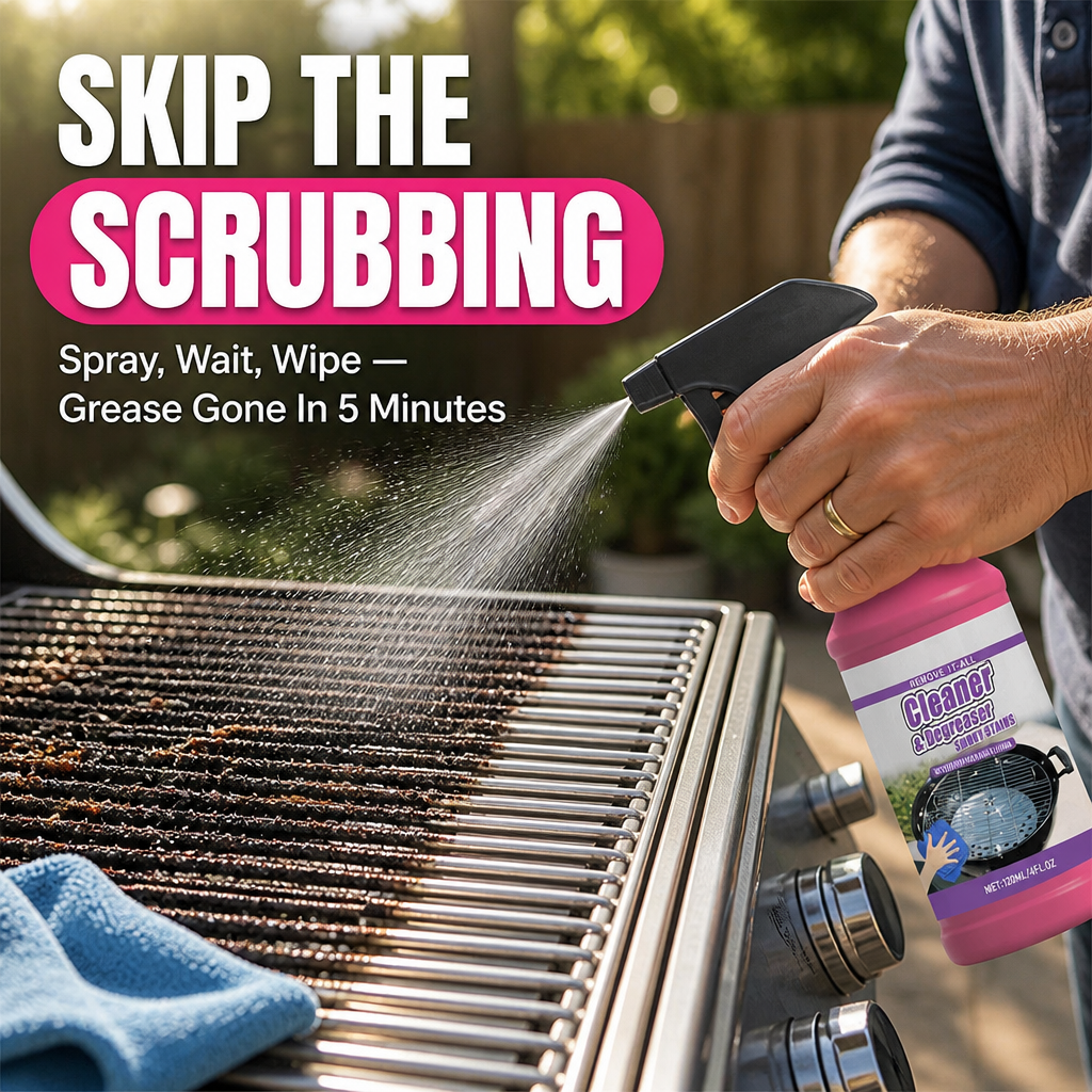 Flamestick™ — Lift Years of Baked-On Grease Without Scrubbing or Harsh Fumes