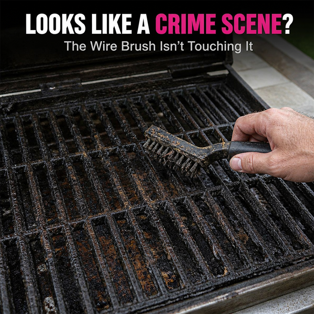 Flamestick™ — Lift Years of Baked-On Grease Without Scrubbing or Harsh Fumes