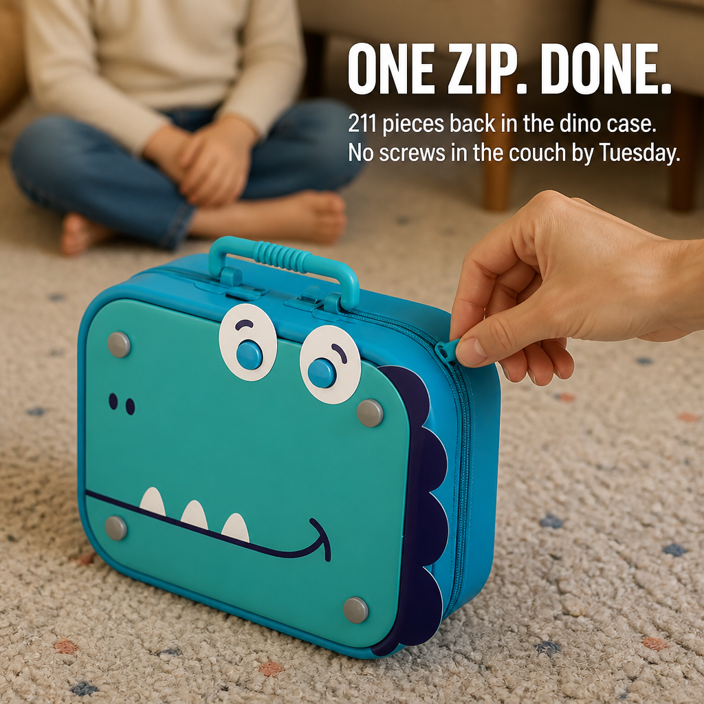 BrightBuilds™ — Swap Screen Time for 211 Pieces and a Real Working Drill