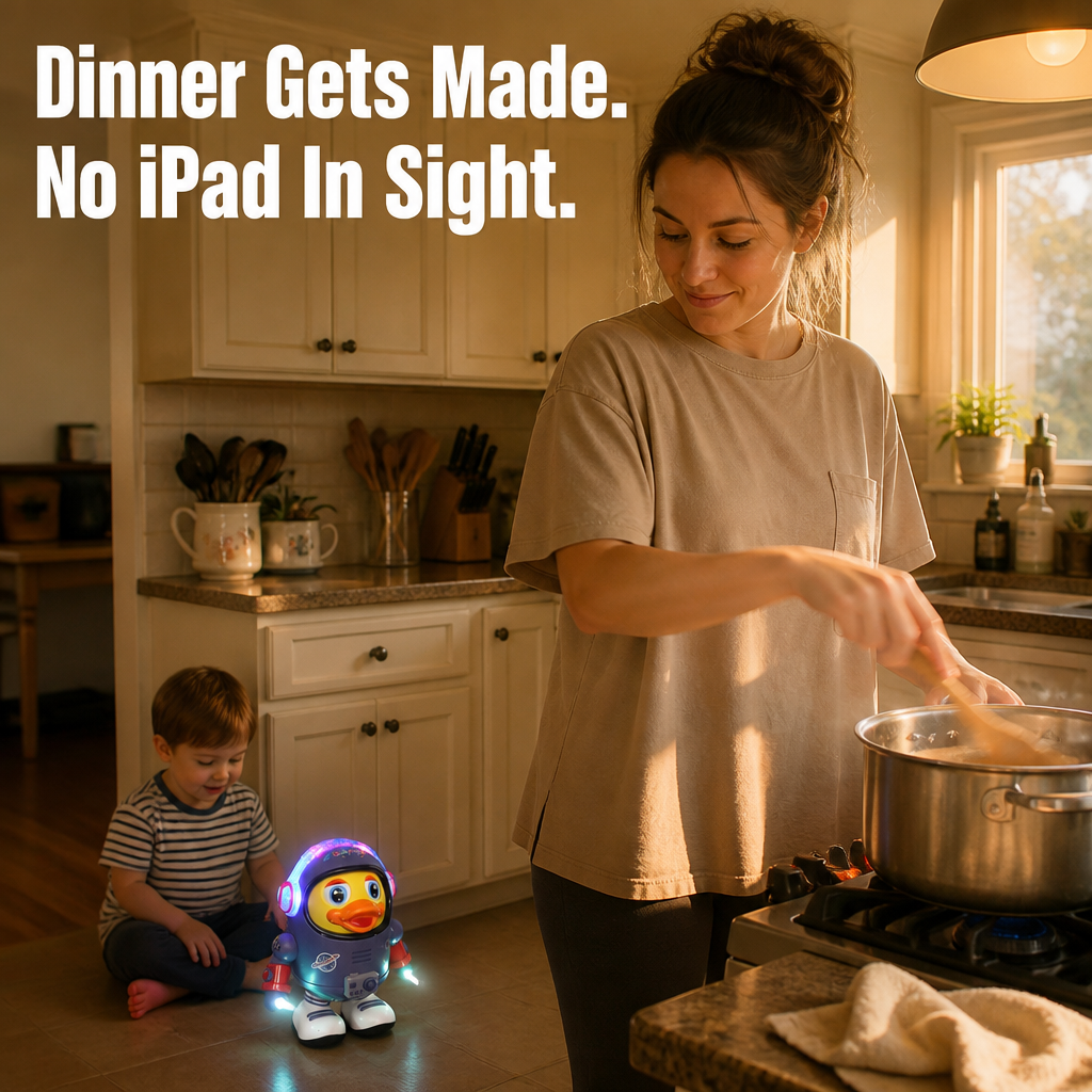 CosmoQuack™ — Wear Out Toddlers Without An iPad In Just 20 Minutes