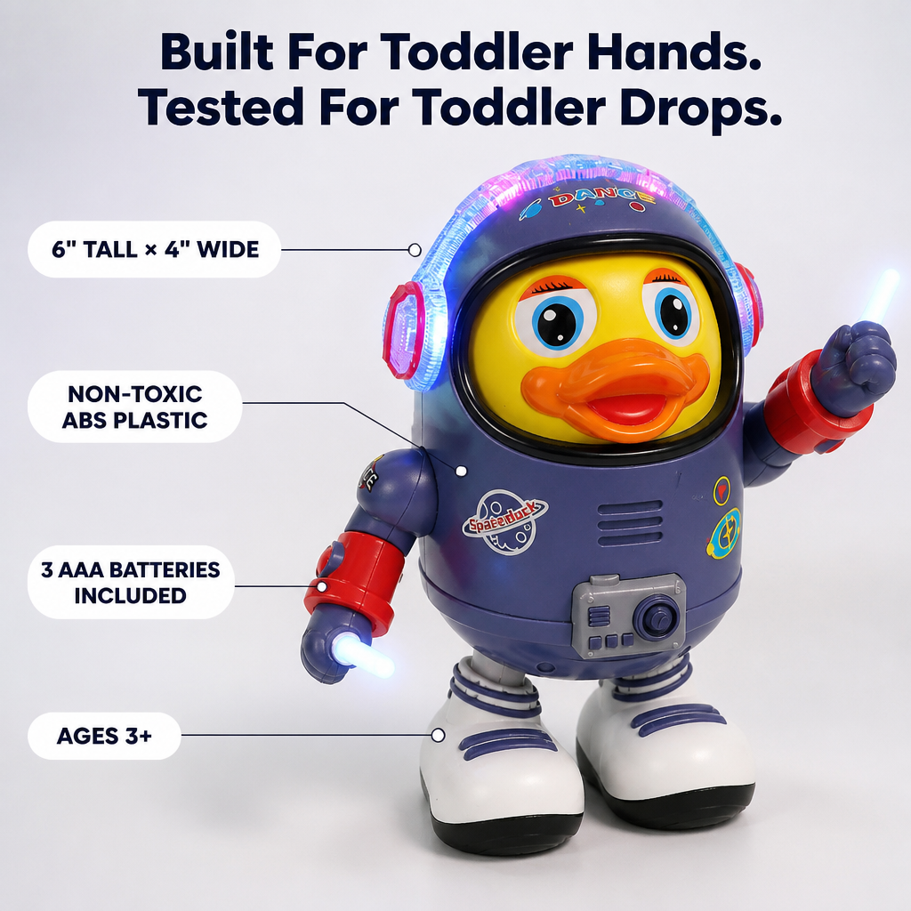 CosmoQuack™ — Wear Out Toddlers Without An iPad In Just 20 Minutes