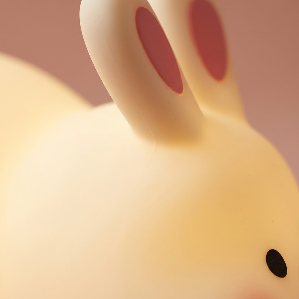 Bunny Tap Night Light 7-Color Timer | The Moon-Bun Beacon