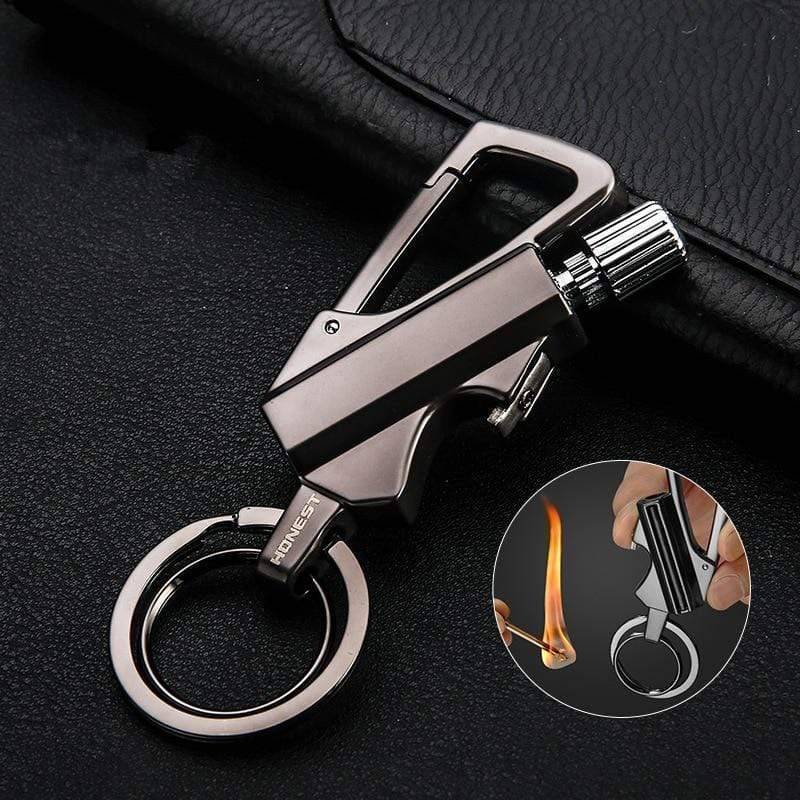Durable Waterproof Lighter with Carabiner - Permanent Match
