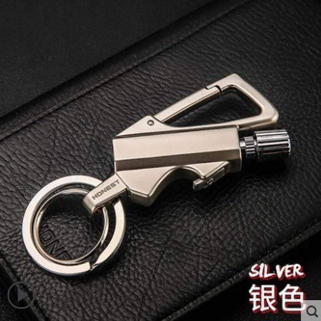 Durable Waterproof Lighter with Carabiner - Permanent Match