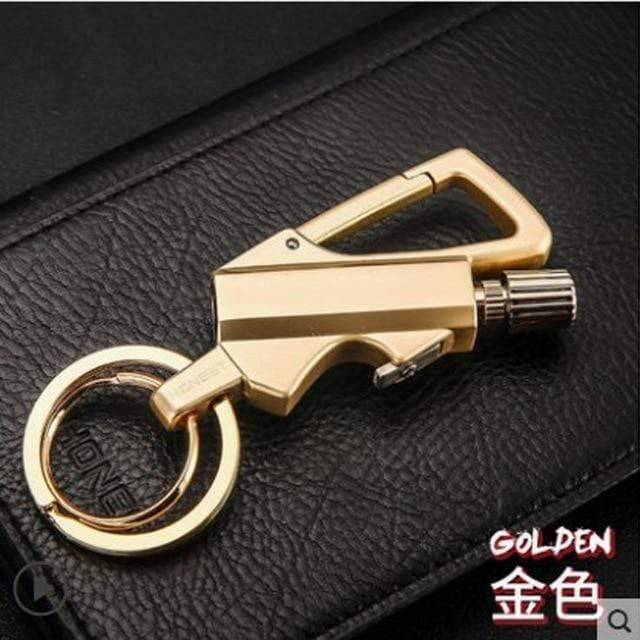 Durable Waterproof Lighter with Carabiner - Permanent Match