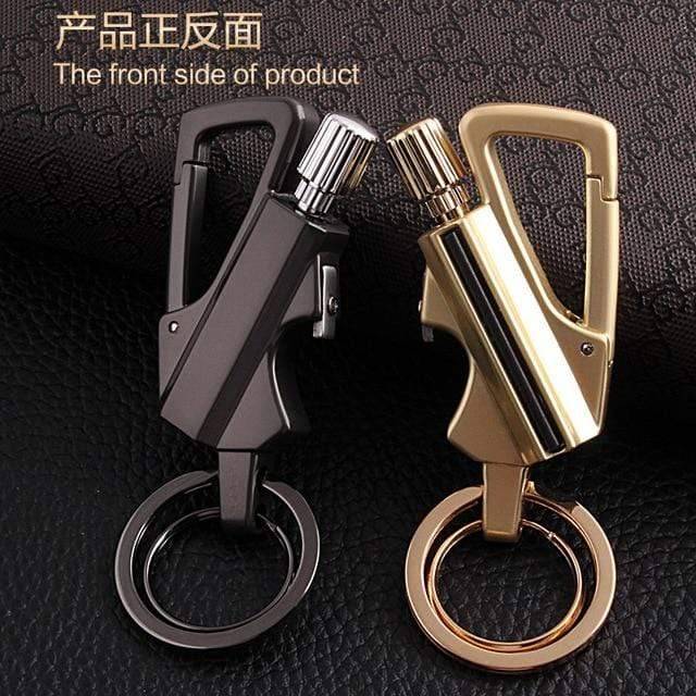 Durable Waterproof Lighter with Carabiner - Permanent Match
