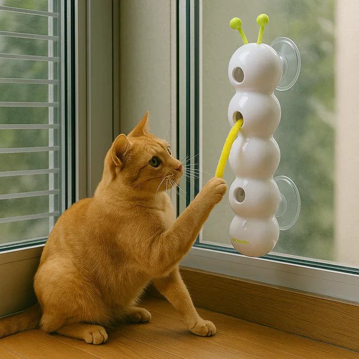 PurrWhirl™ – Interactive Cat Toy with Realistic Worm Movement