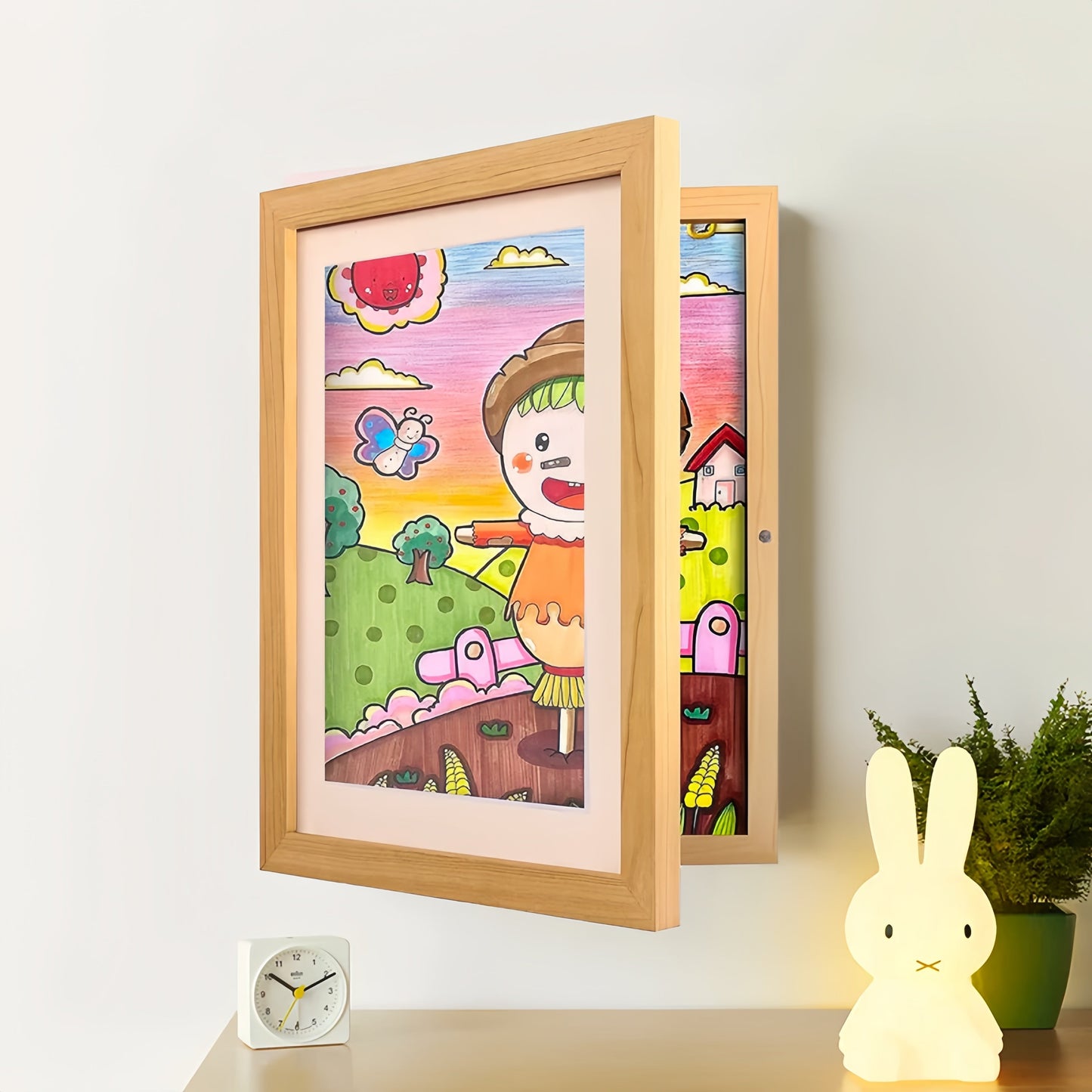 MemoryFrame Kids - Magnetic Art Display Frame for Children’s Artwork