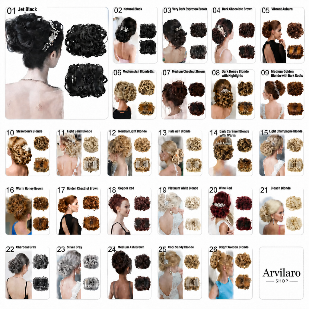 LuxeLoop Curly Bun Band — Instantly Unlock Head-Turning Volume and Effortless Confidence