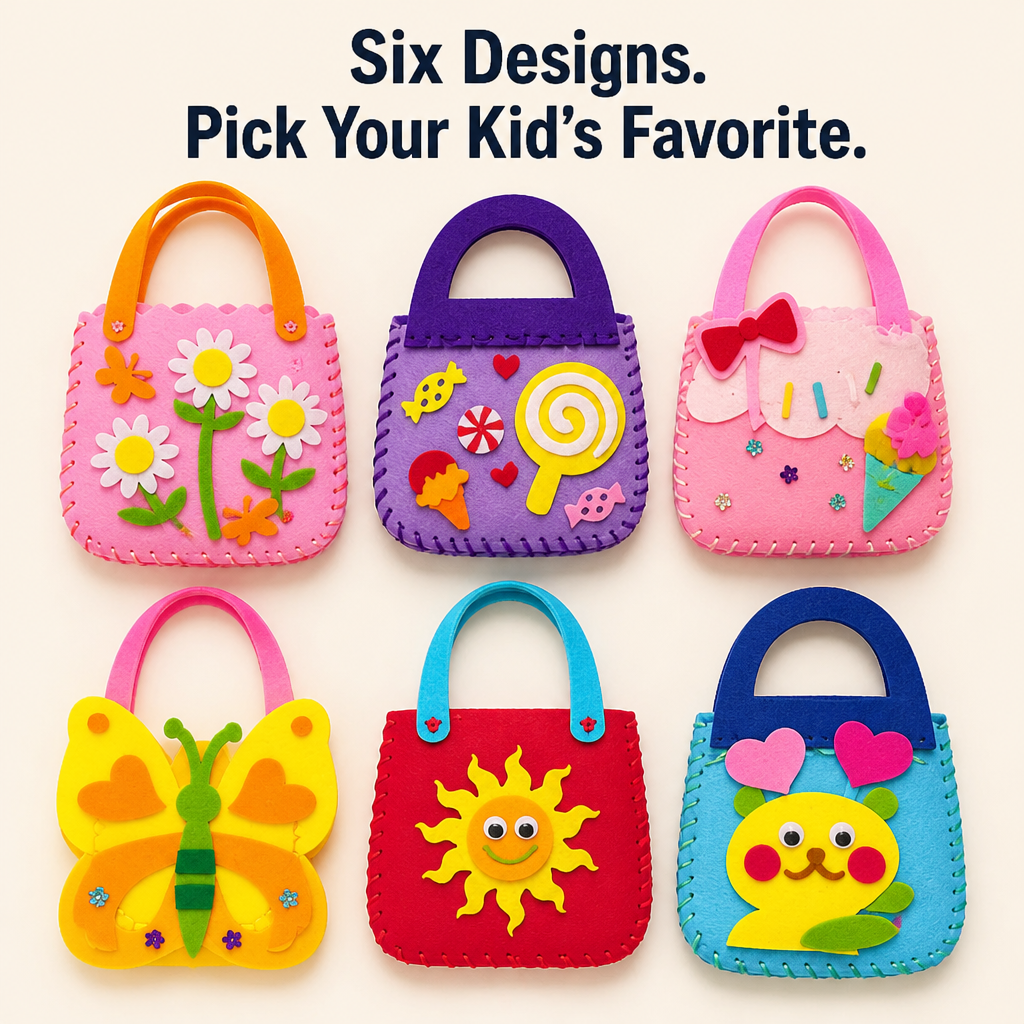 CrafTote™ — Trade Screen Time for a Bag Your Kid Actually Finishes