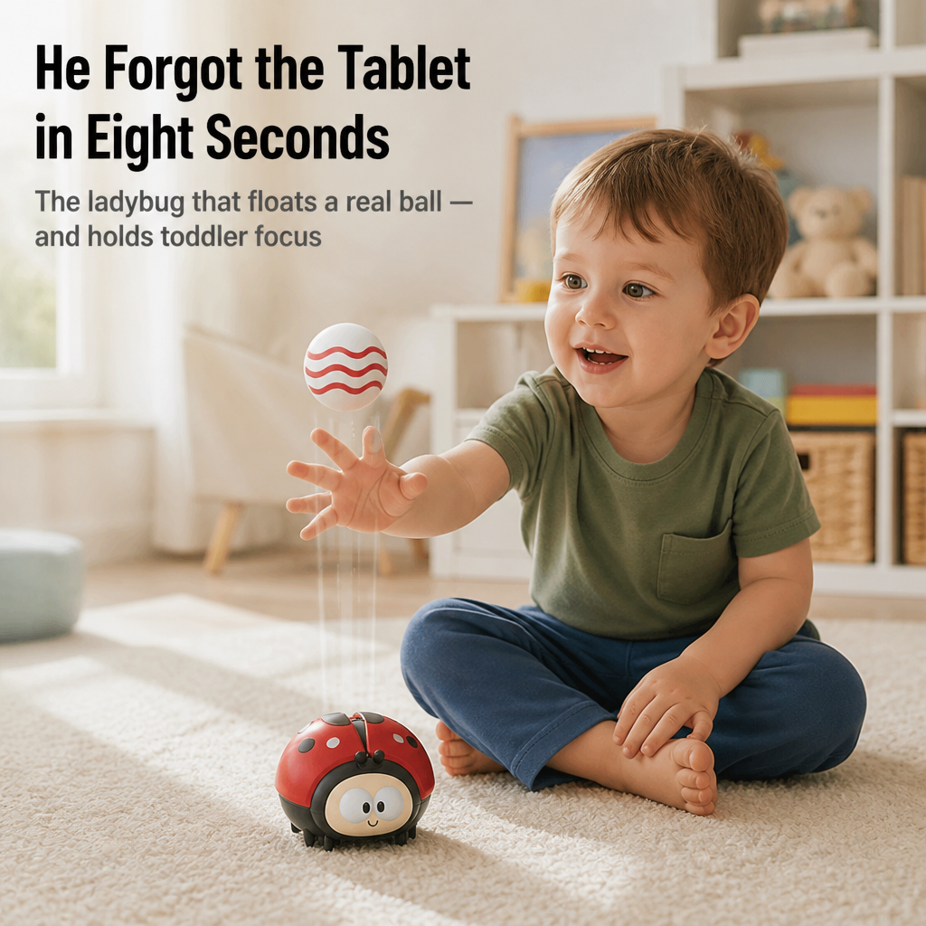 LuminaFlutter™ — Float a Ball, Glide a Bug, Keep Your Toddler Off the Tablet