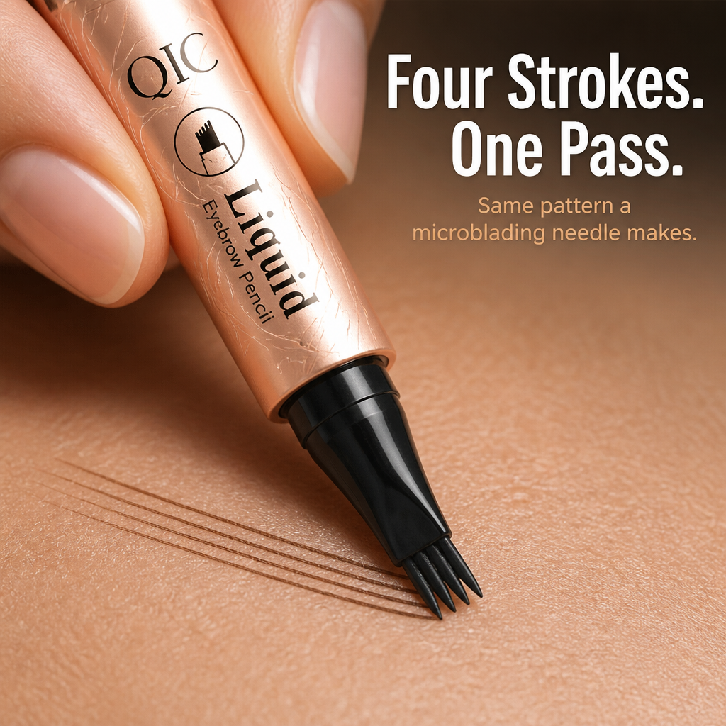 ArcenaBrow™ — Fake the Microblade Look in 30 Seconds, No Needle Required