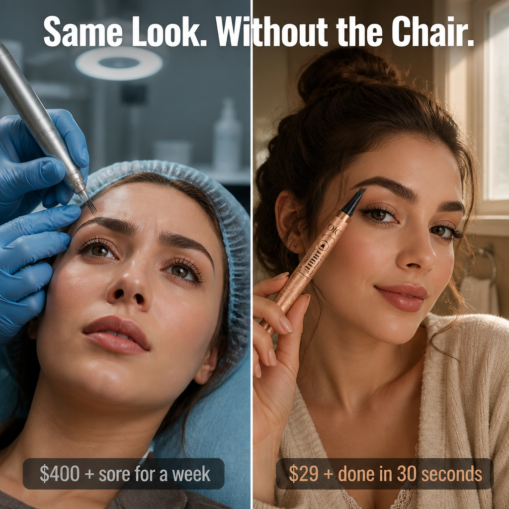 ArcenaBrow™ — Fake the Microblade Look in 30 Seconds, No Needle Required