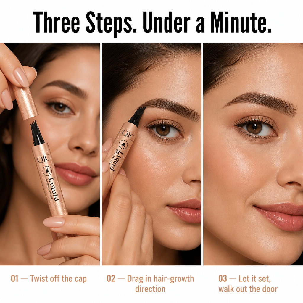 ArcenaBrow™ — Fake the Microblade Look in 30 Seconds, No Needle Required