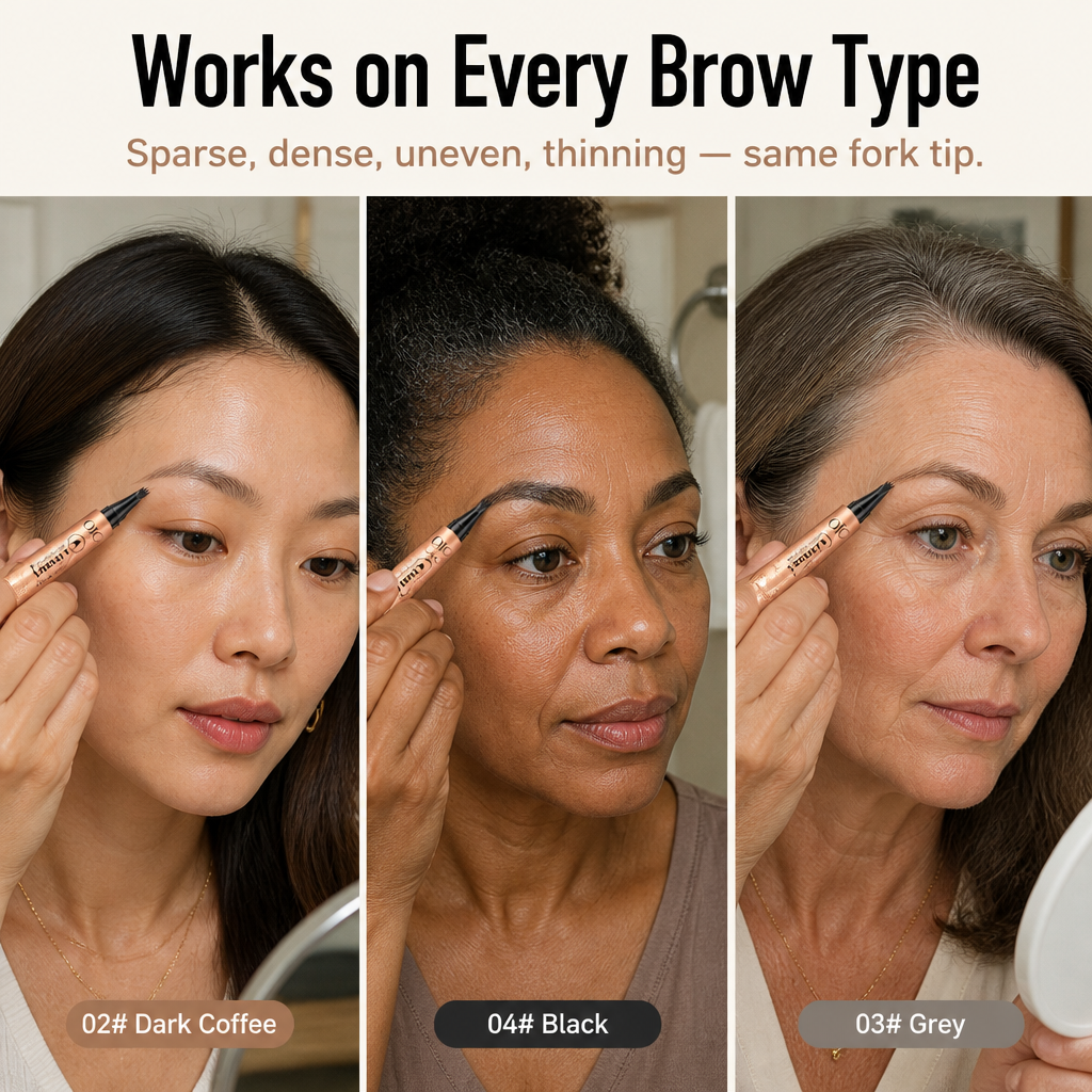ArcenaBrow™ — Fake the Microblade Look in 30 Seconds, No Needle Required