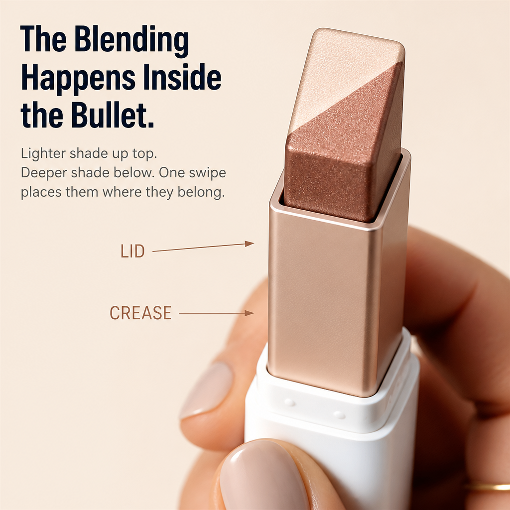 LumeShade™ — Swipe On Two-Tone Smokey Eyes in Under Ten Seconds