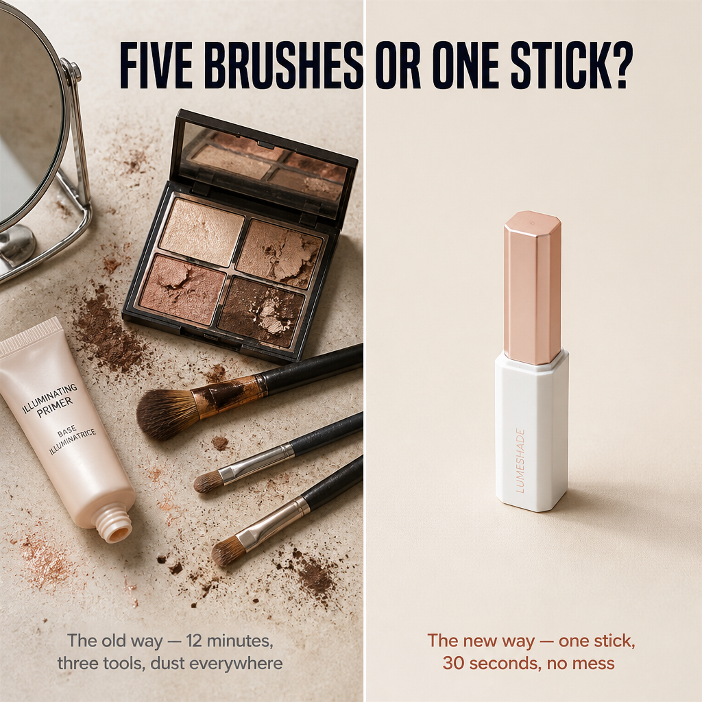 LumeShade™ — Swipe On Two-Tone Smokey Eyes in Under Ten Seconds