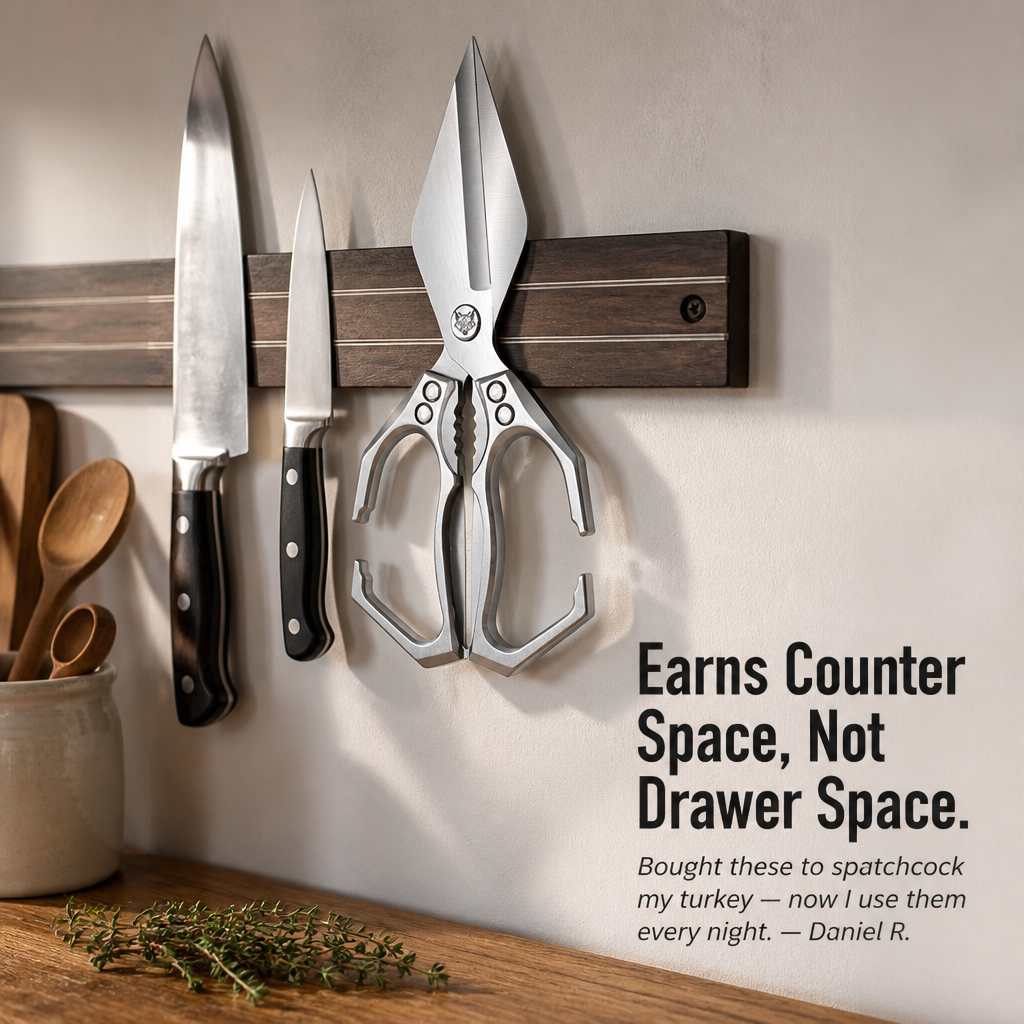 ChefClaw™ — Snap Bones, Crack Shells & Skip the Chef's Knife