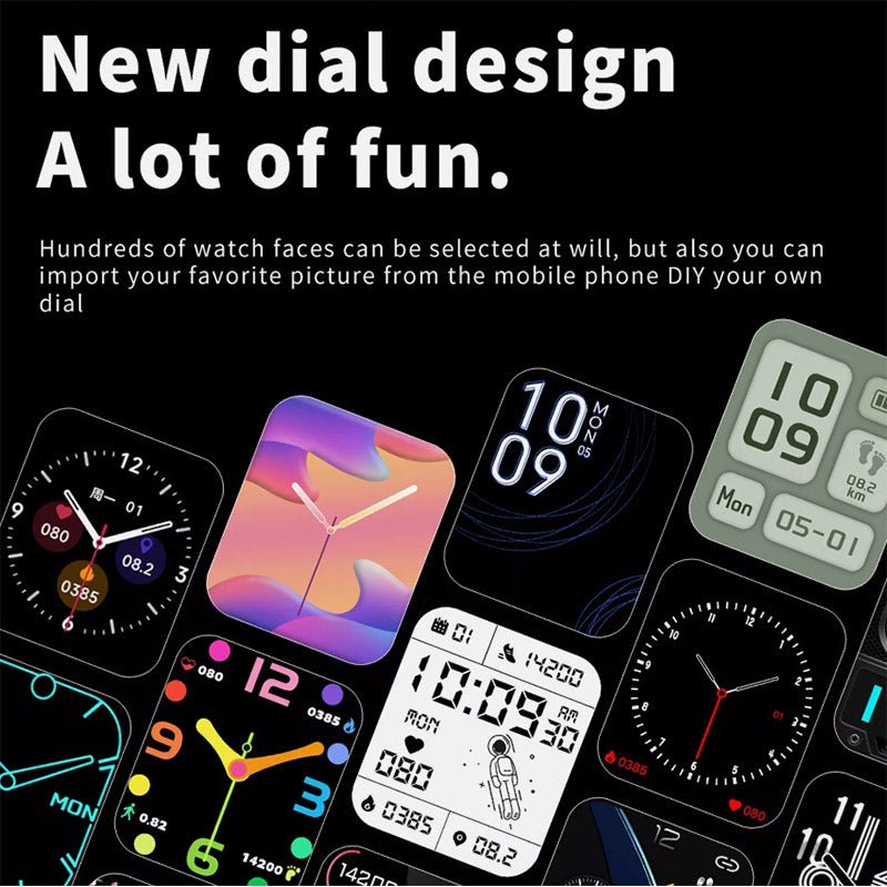 Multi-Functional Activity and Heart Rate Tracking Watch for Daily Use