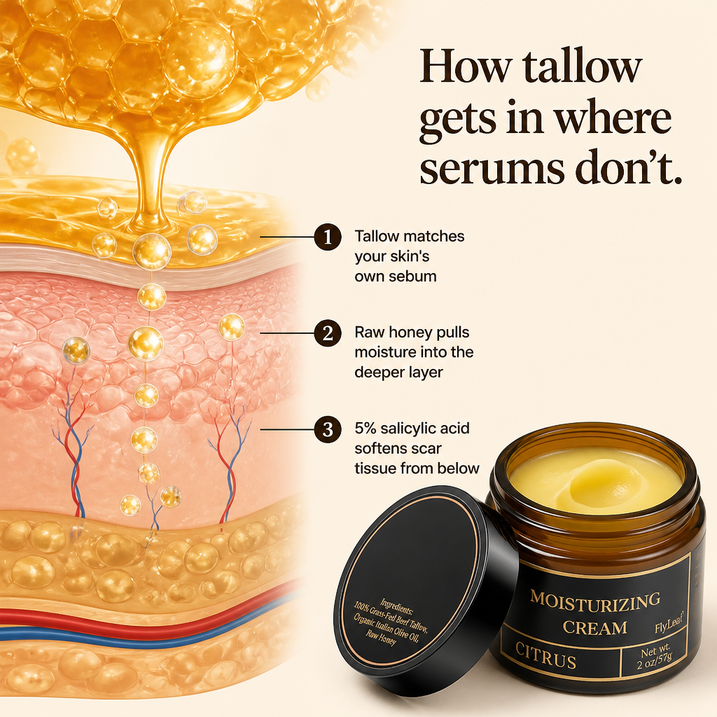 LumaCure™ Balm — Fade Scars and Soften Rough Skin With Tallow + Raw Honey