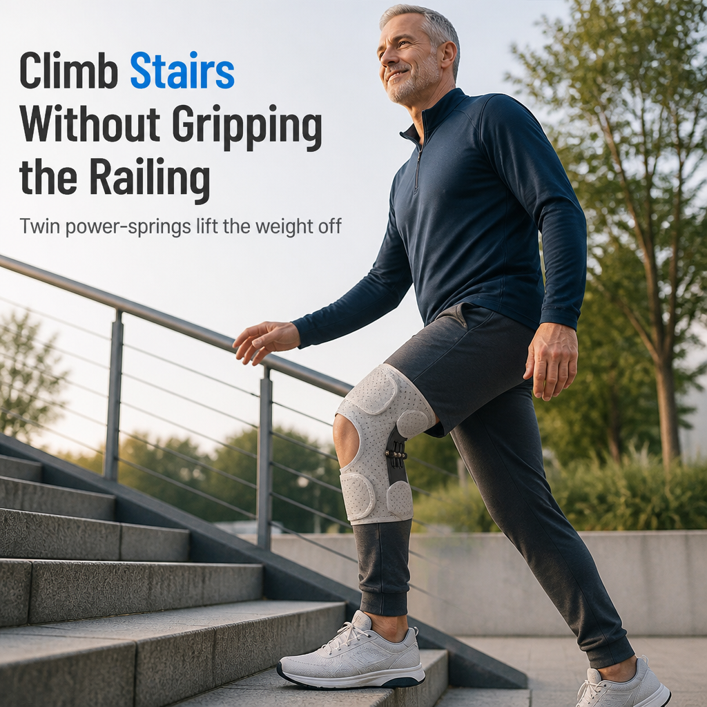 GlideEase™ — Climb Stairs Again Without Gripping the Railing