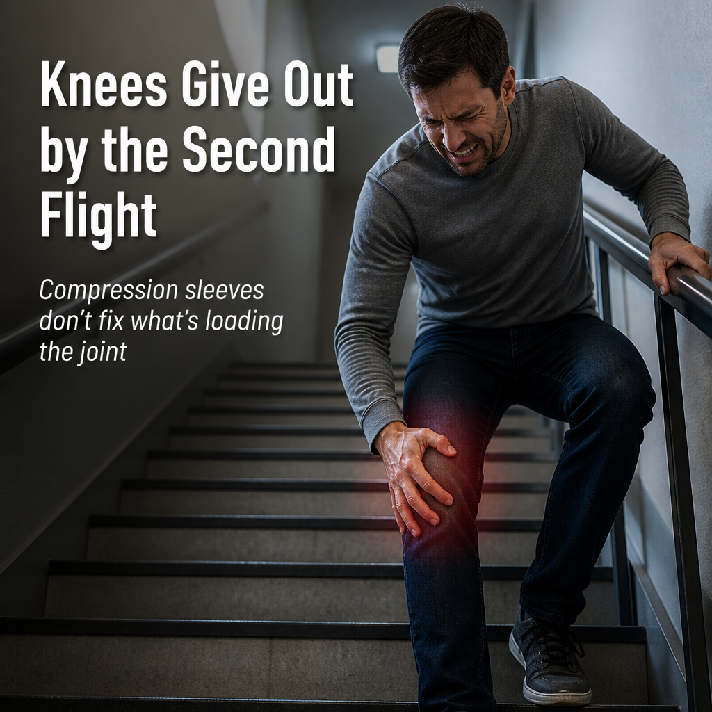 GlideEase™ — Climb Stairs Again Without Gripping the Railing