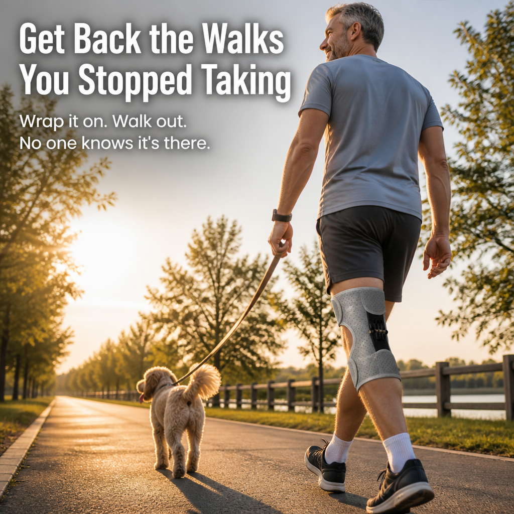GlideEase™ — Climb Stairs Again Without Gripping the Railing