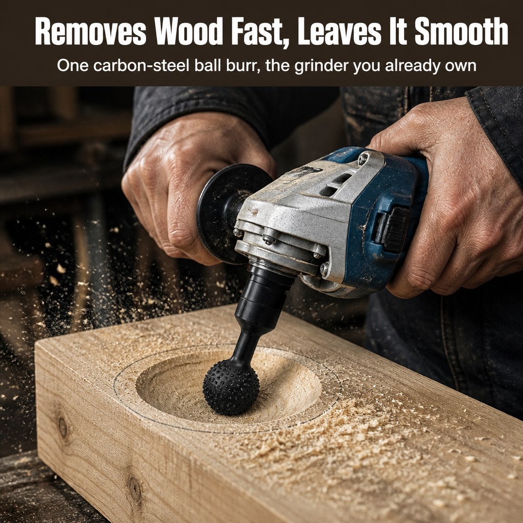 EdgeMaster — Carve, Shape & Hollow Wood Without a Toolbox of Bits