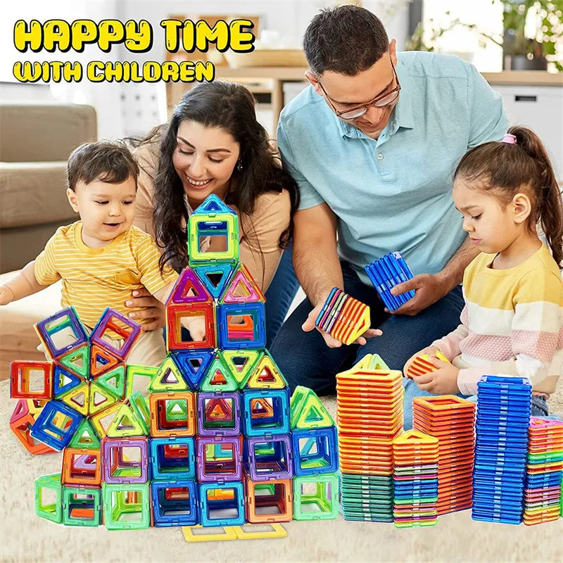 Limitless Magnetic Blocks | 3D STEM Construction & Building Toy for Kids