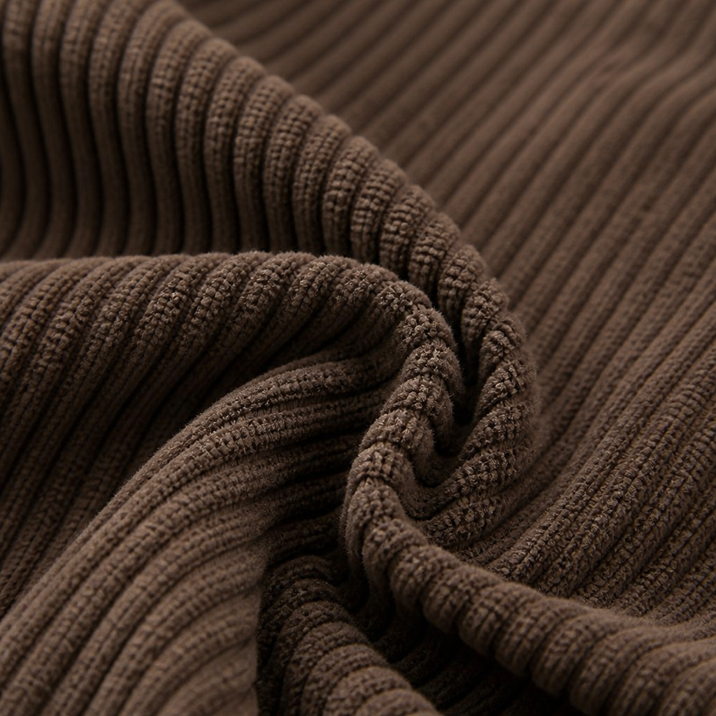BlazeStride™ – Relaxed Straight-Leg Corduroy Pants with Drawstring Waist