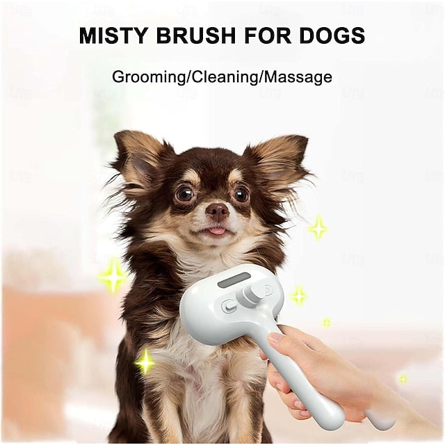 Gentle Pet Grooming Brush for Cats and Dogs
