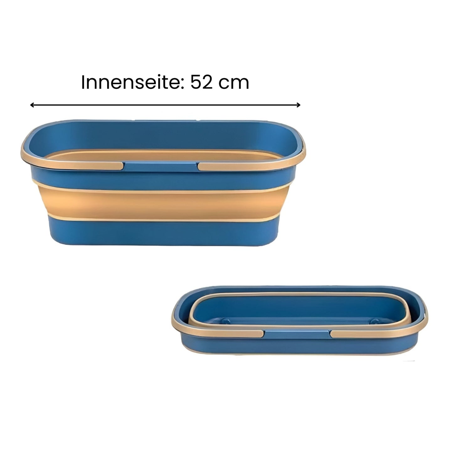 Collapsible Bucket for MopPro Cleaning