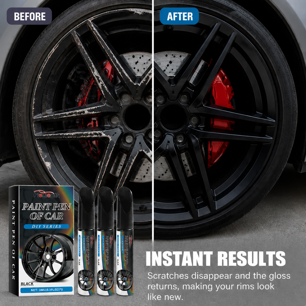VeloMist Wheel Touch-Up Trio — Instantly Restore Your Ride’s Flawless, Showroom Shine