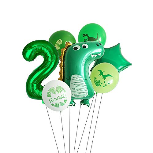 Baby Dinosaur Balloons for Dinosaur Birthday Party Decorations