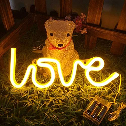 Love Neon Sign-LED Neon Signs for Wedding Backdrop Christmas