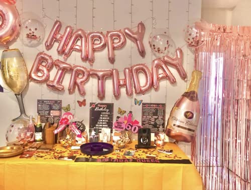 75 Piece 60th Birthday Decorations Women Happy 60th Birthday Gifts For Women