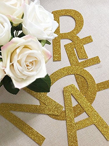 Gold Glitter 80 Years Loved Banner for 80th Birthday Decorations