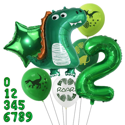 Baby Dinosaur Balloons for Dinosaur Birthday Party Decorations
