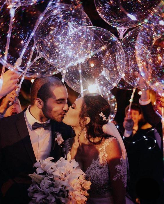 Reusable Led Balloons Wedding Party Decorations