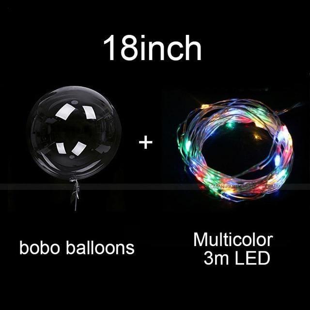 Reusable Led Balloons Birthday Party Decorations